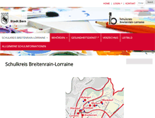 Tablet Screenshot of breitenrain-lorraine.ch